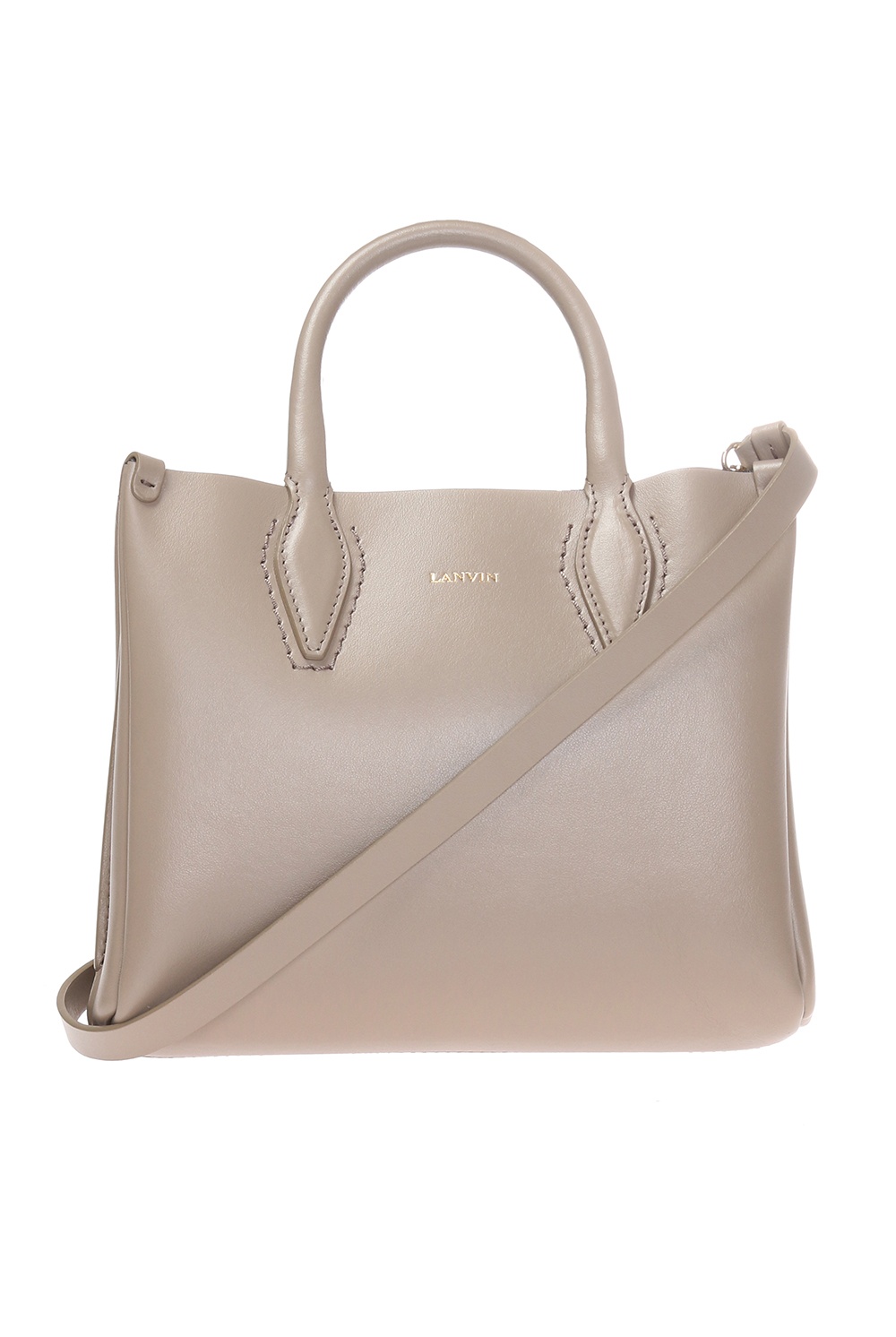 Grey Shoulder bag with logo Lanvin - Vitkac Canada